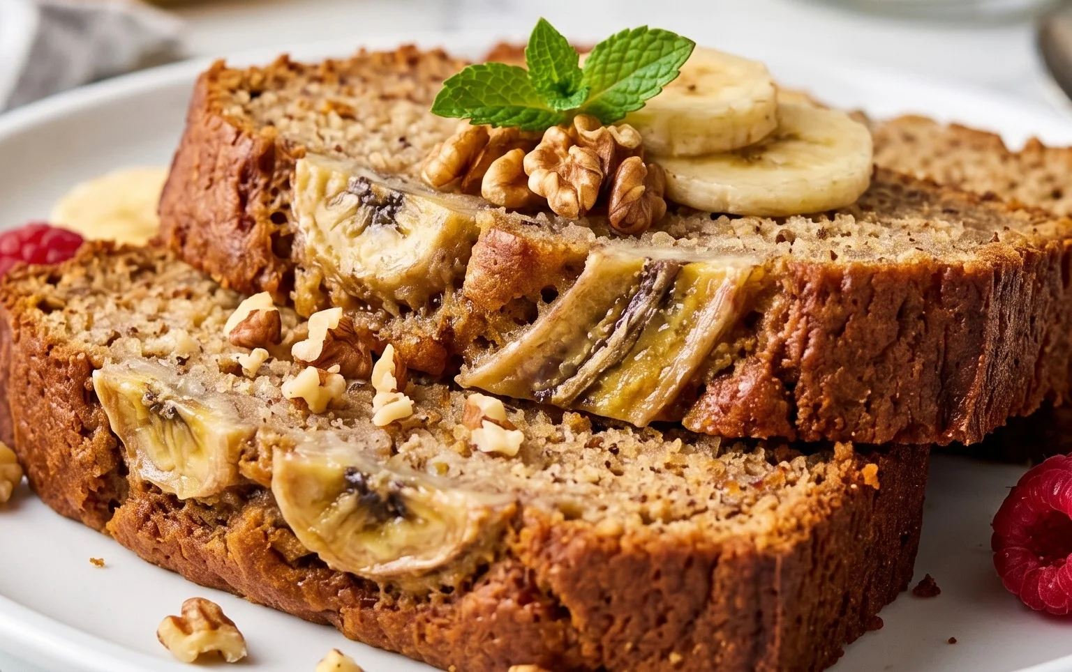 Old Fashioned Banana Bread