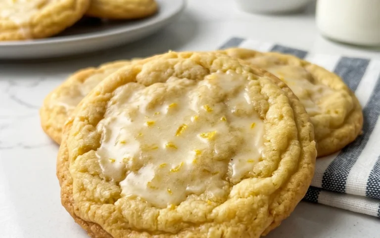 Soft & Chewy Lemon Cookies
