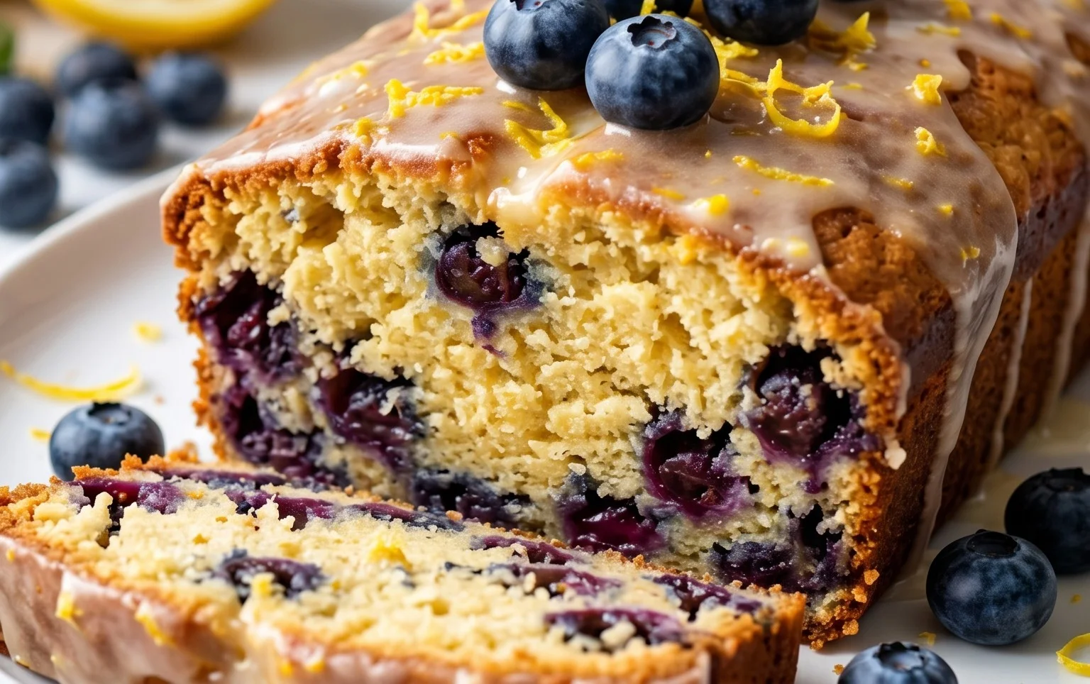Blueberry and Lemon Loaf