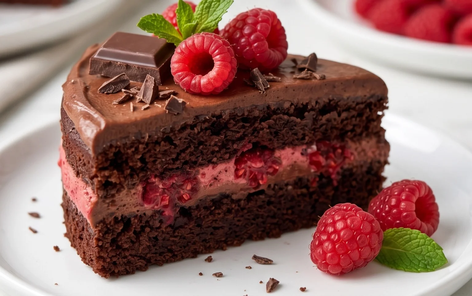 Chocolate Raspberry Cake