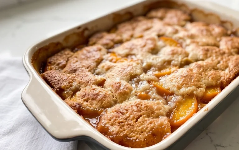 Fresh Peach Cobbler
