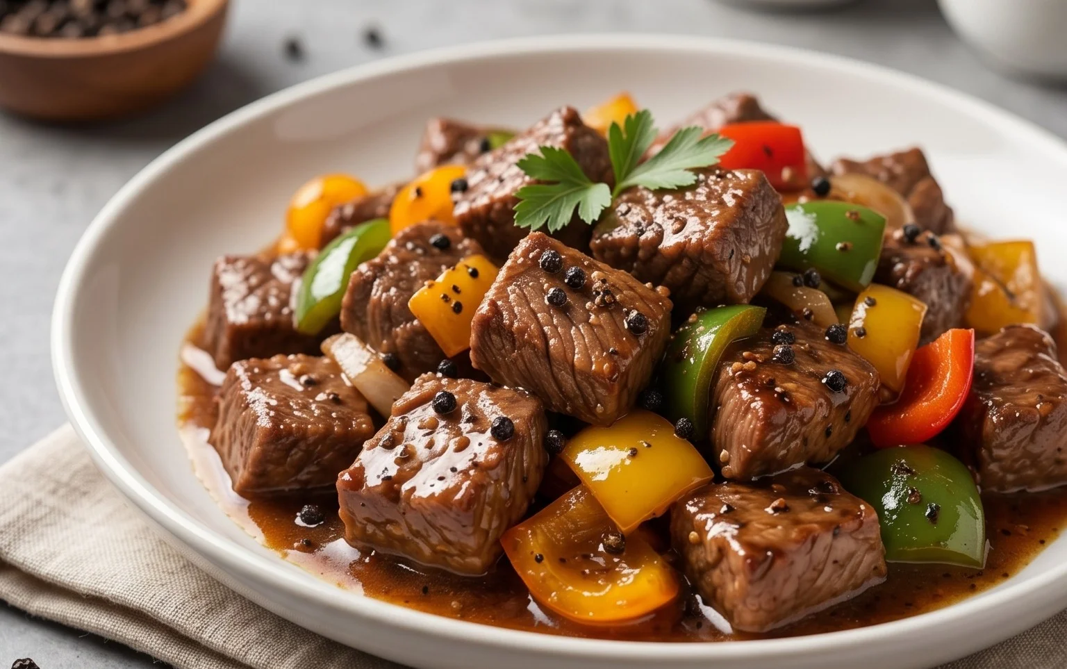 Black Pepper Beef