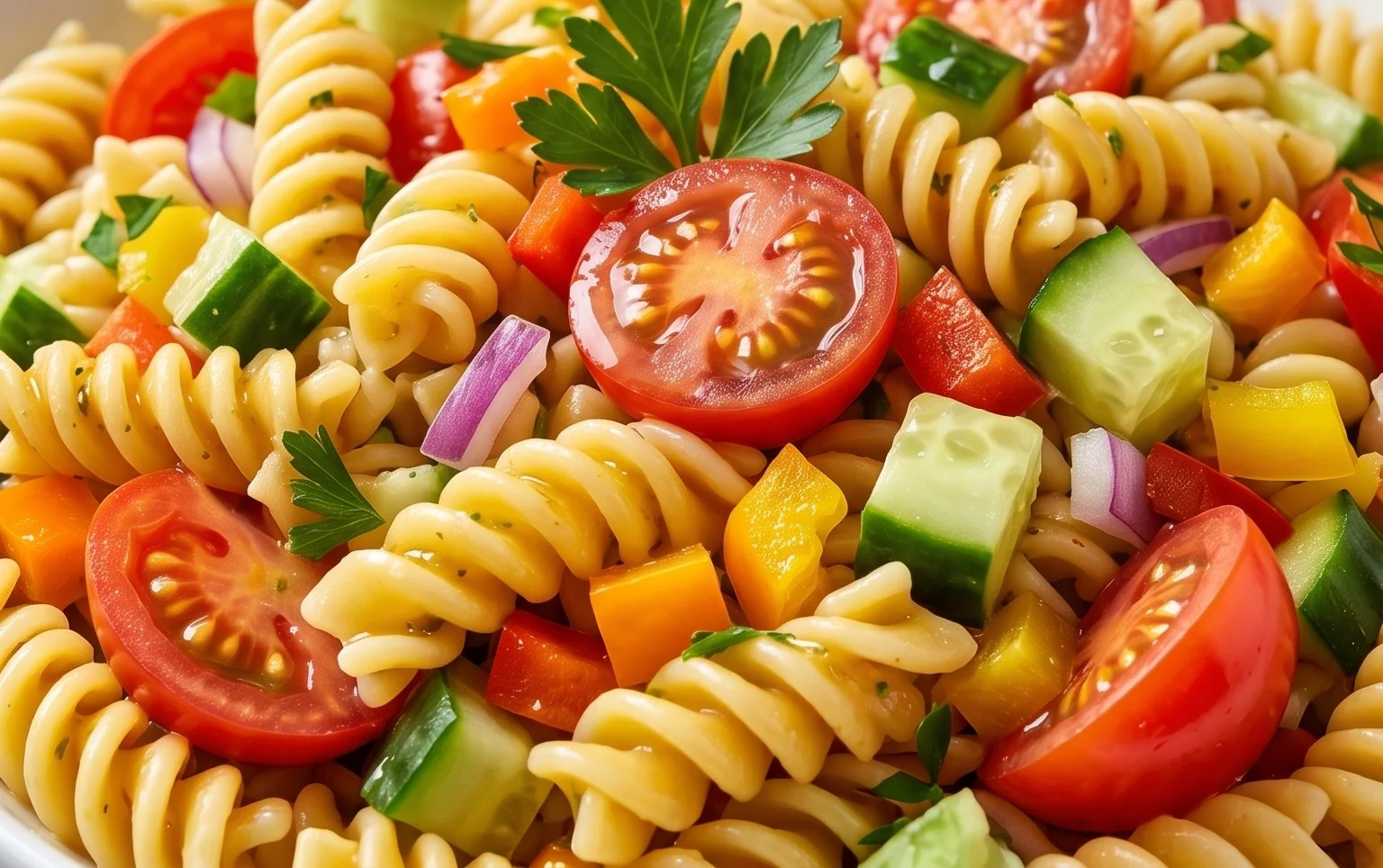 French Dressing Pasta Salad