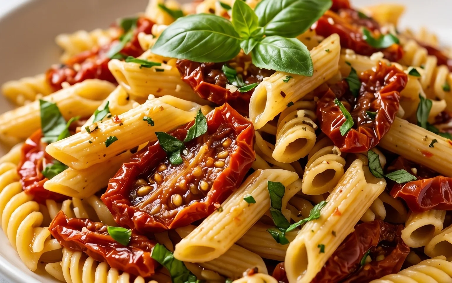 Sun Dried Tomato Pasta Salad