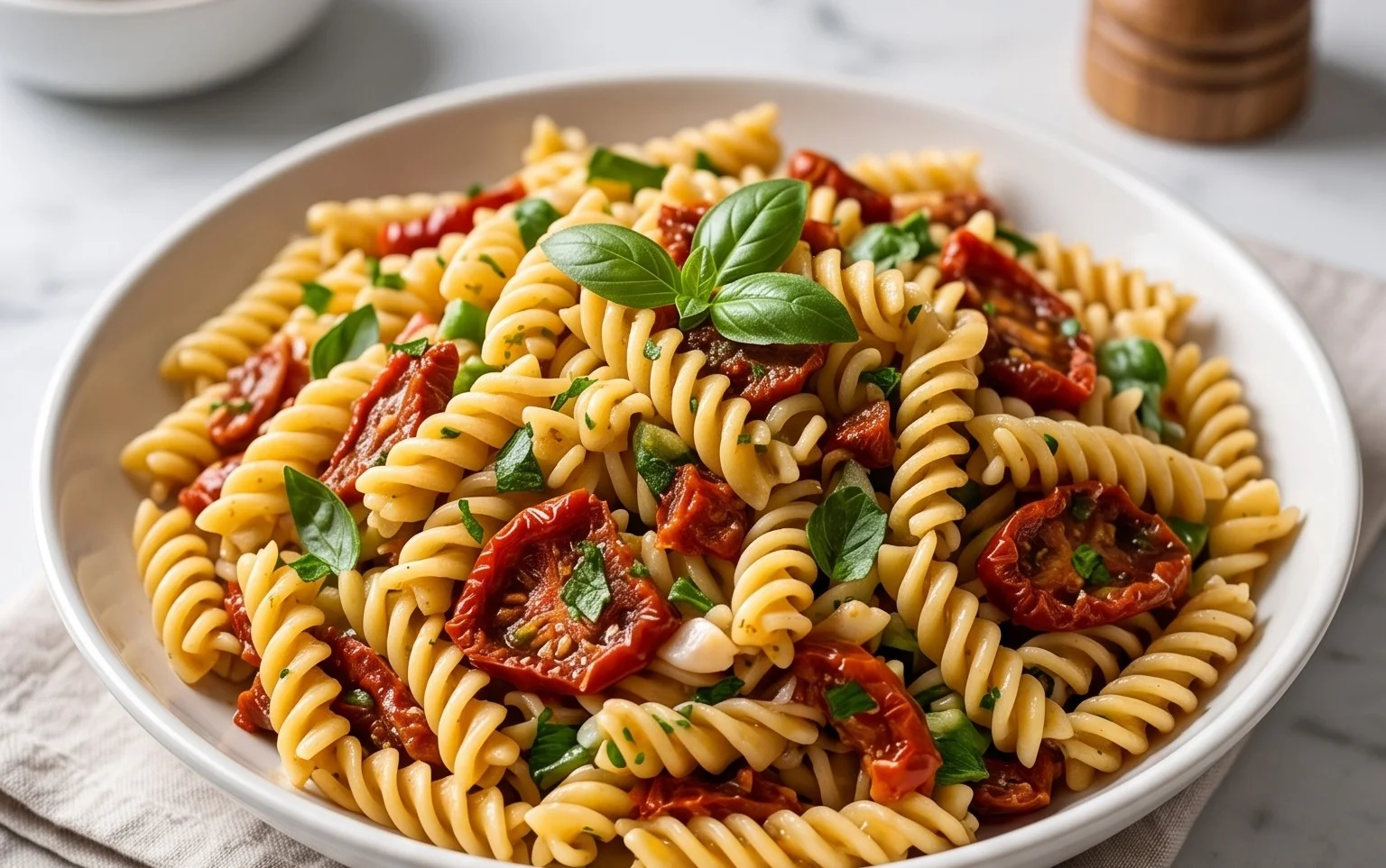 Sun Dried Tomato Pasta Salad