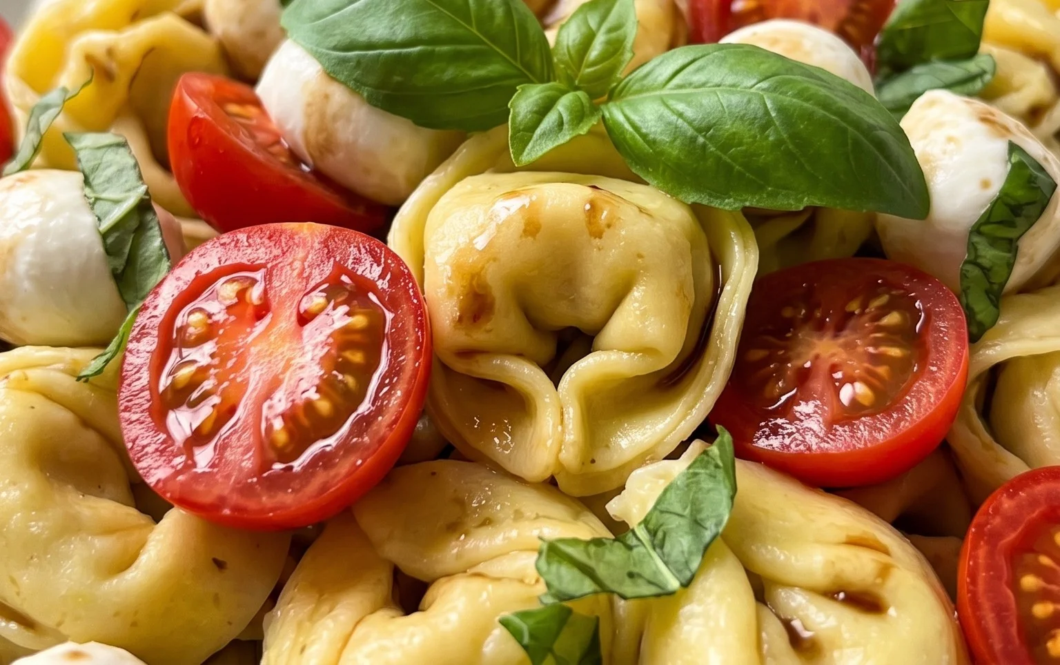 Tortellini Caprese Salad