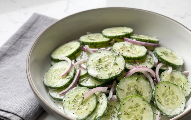 Polish Cucumber Salad