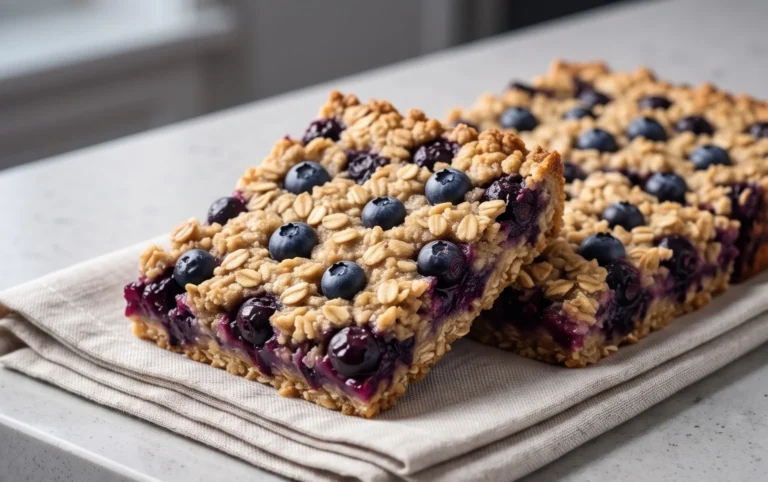 Blueberry Oatmeal Bars
