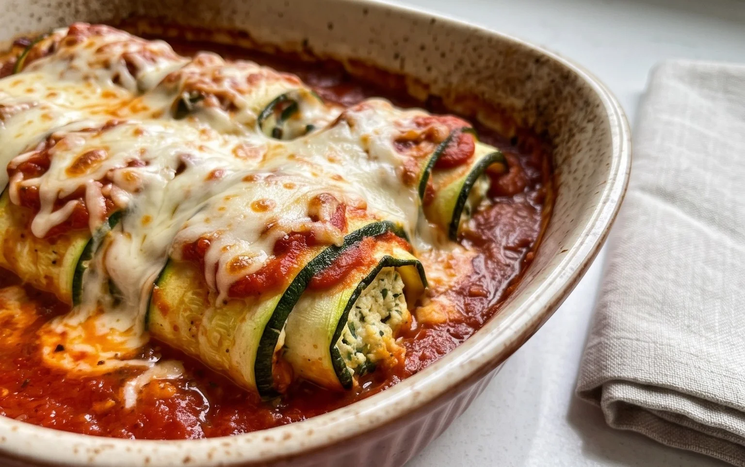 Vegan Zucchini Rollatini