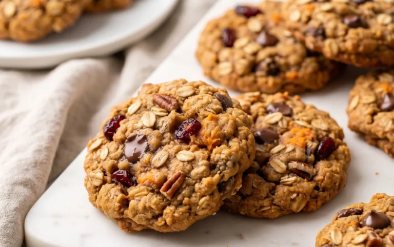 Sweet Potato Oatmeal Cookies