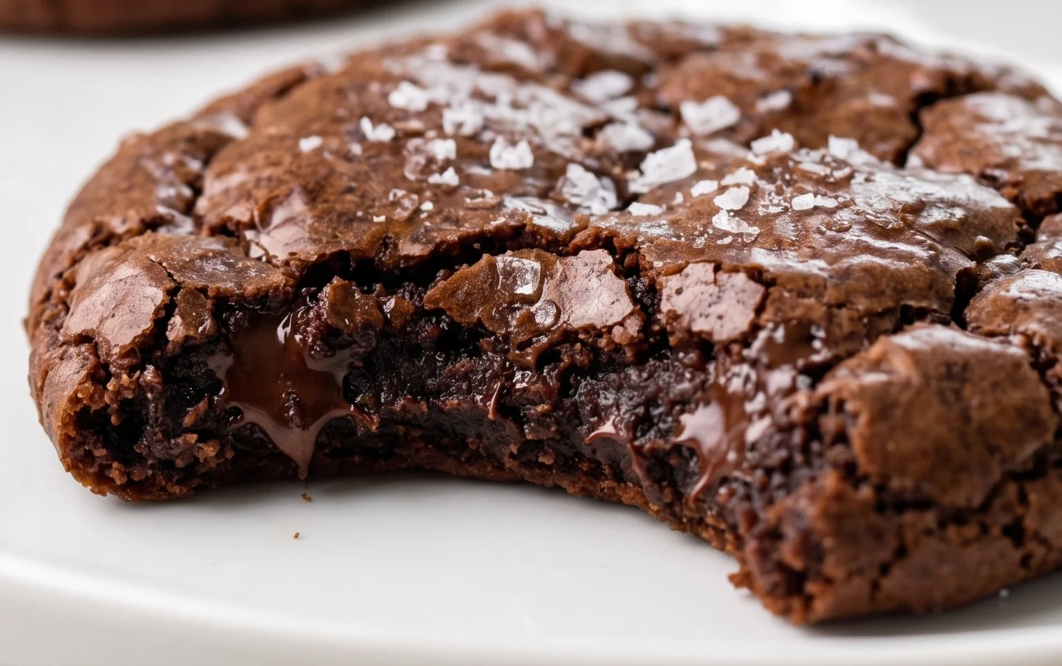 Salted Brownie Cookies