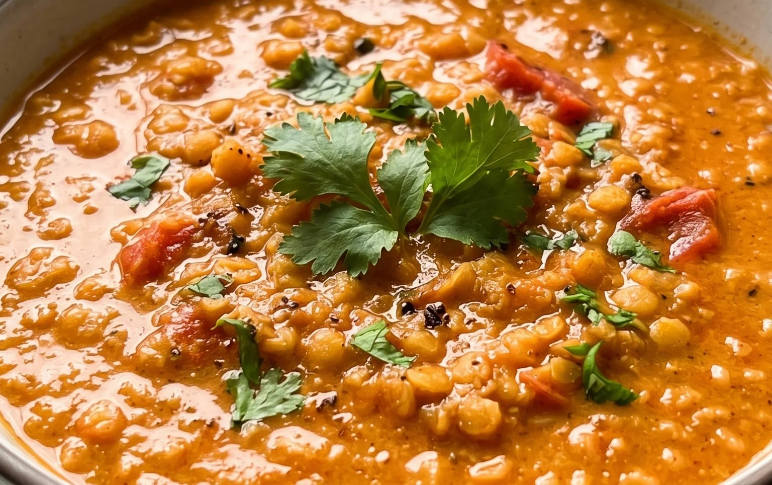 Spicy Red Lentil Curry