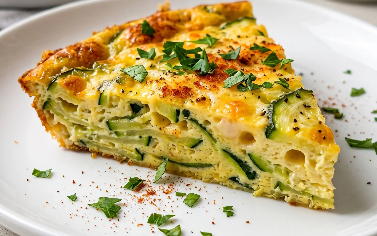 Crustless Zucchini Quiche Recipe