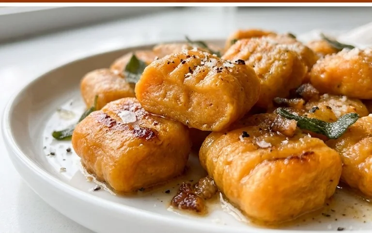 Sweet Potato Gnocchi