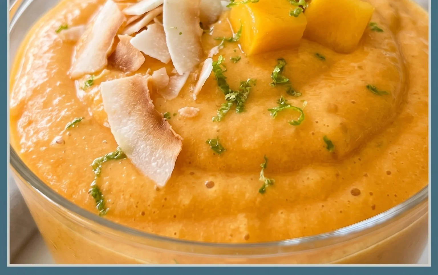 Vegan Mango Mousse