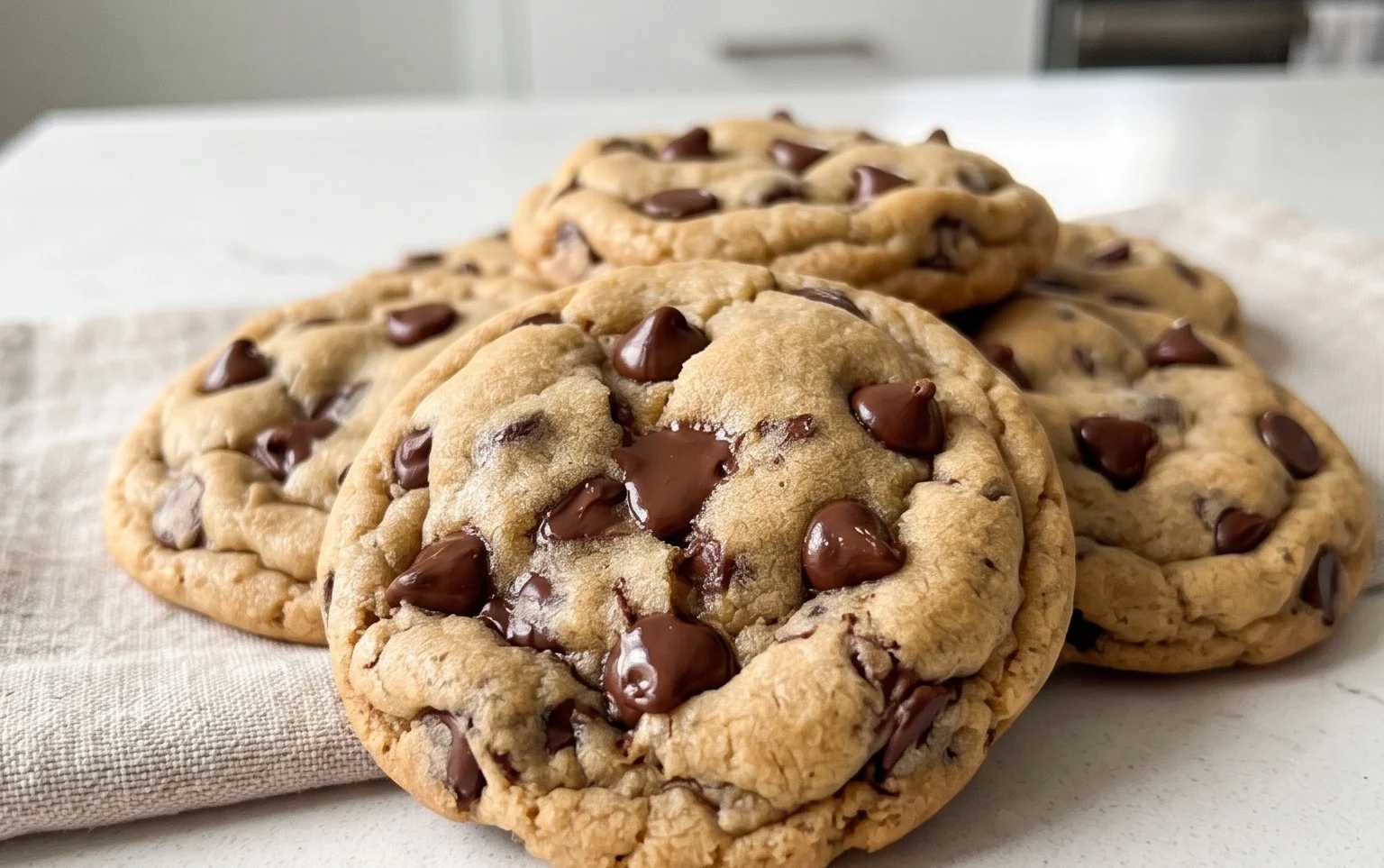 The Best Soft Chocolate Chip Cookies