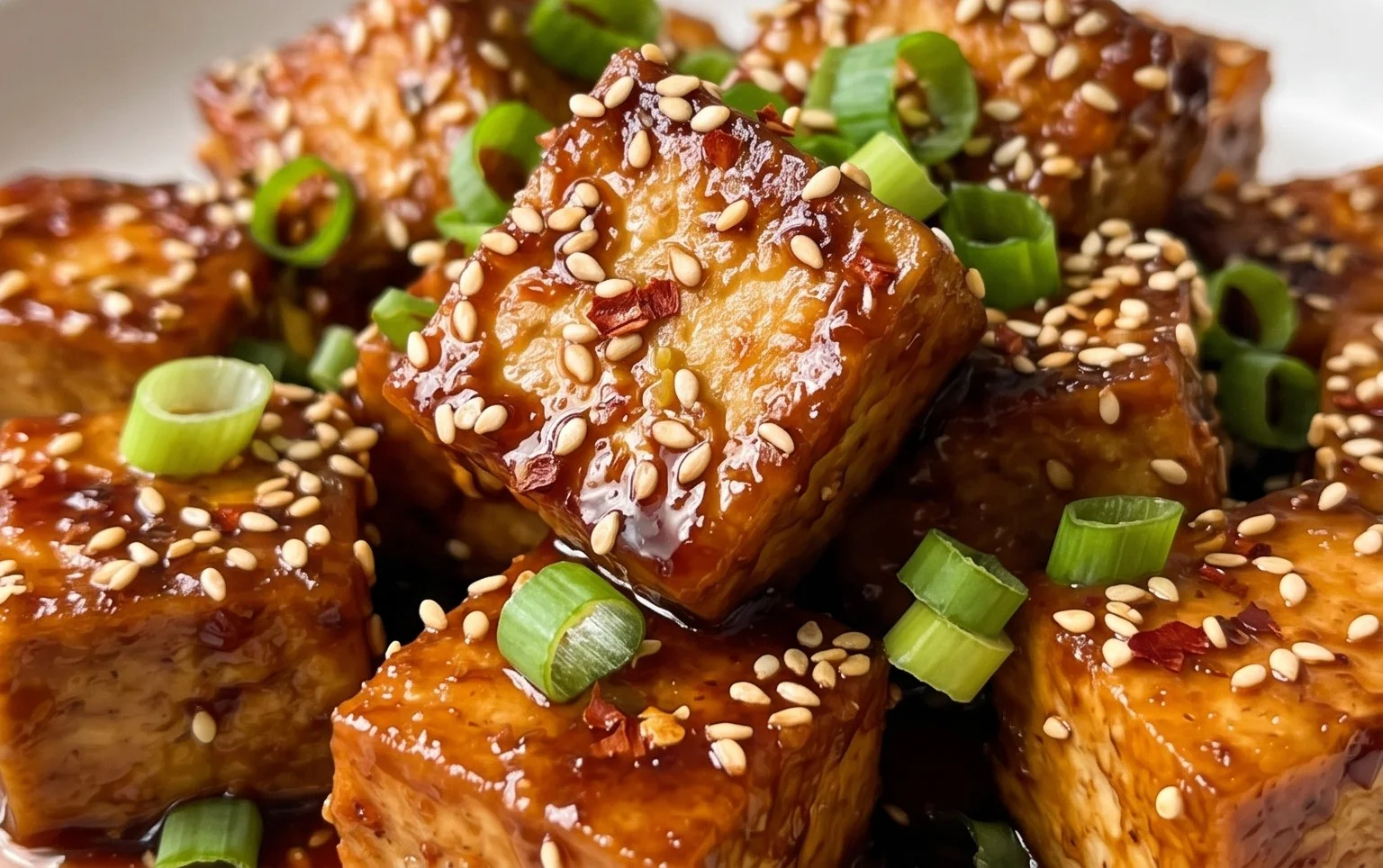 Honey Garlic Tofu