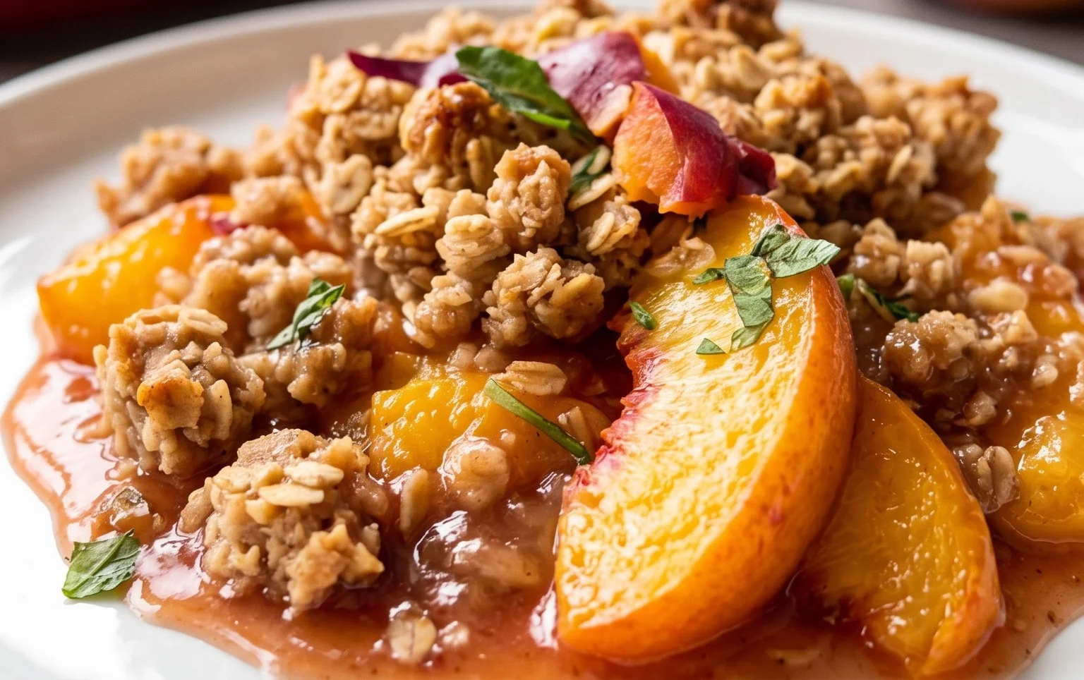 Peach Crisp