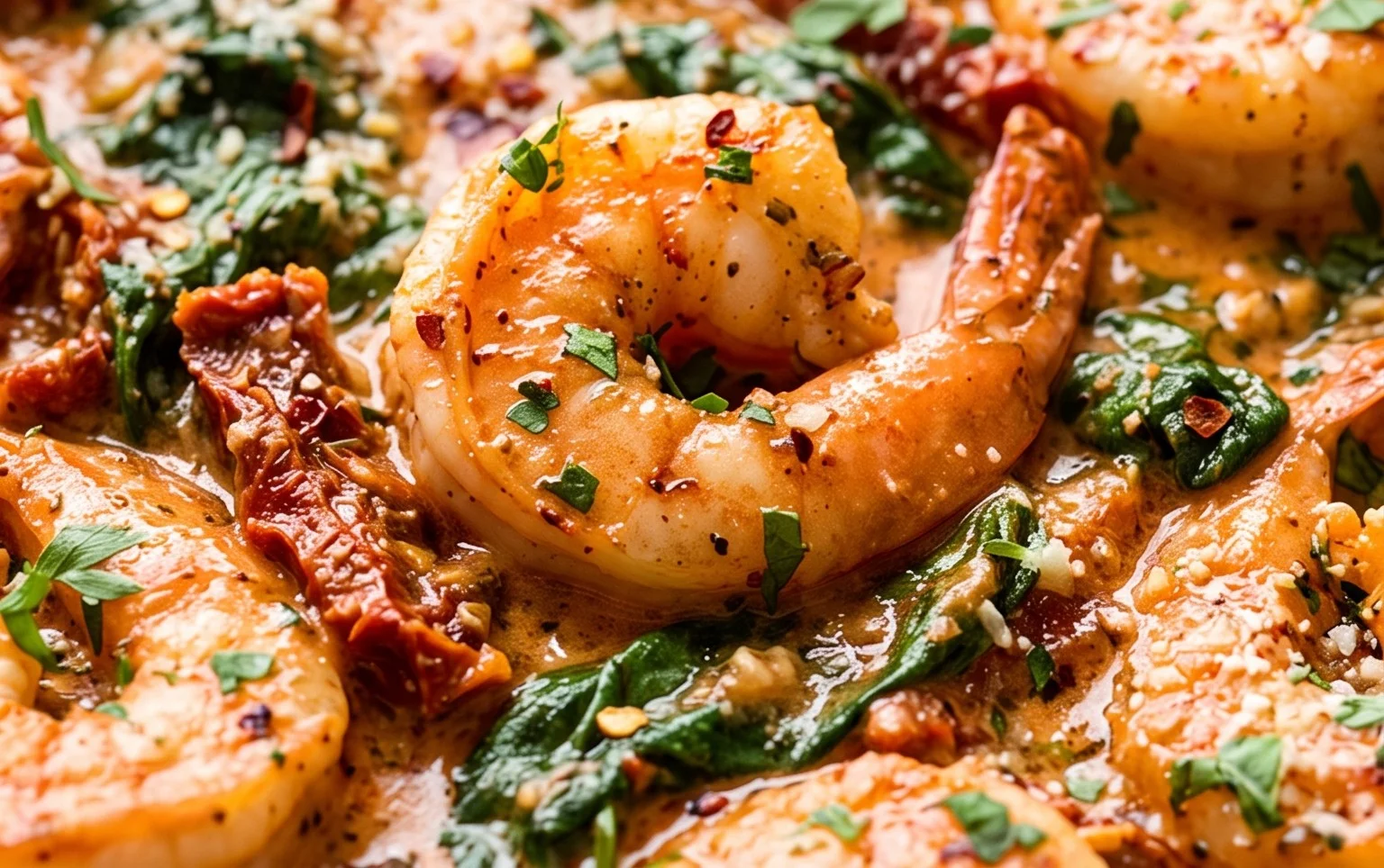 Tuscan Shrimp (One-Pan, 30-Minute Dinner)
