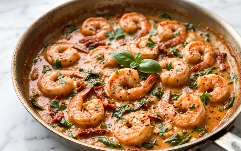 Tuscan Shrimp (One-Pan, 30-Minute Dinner)