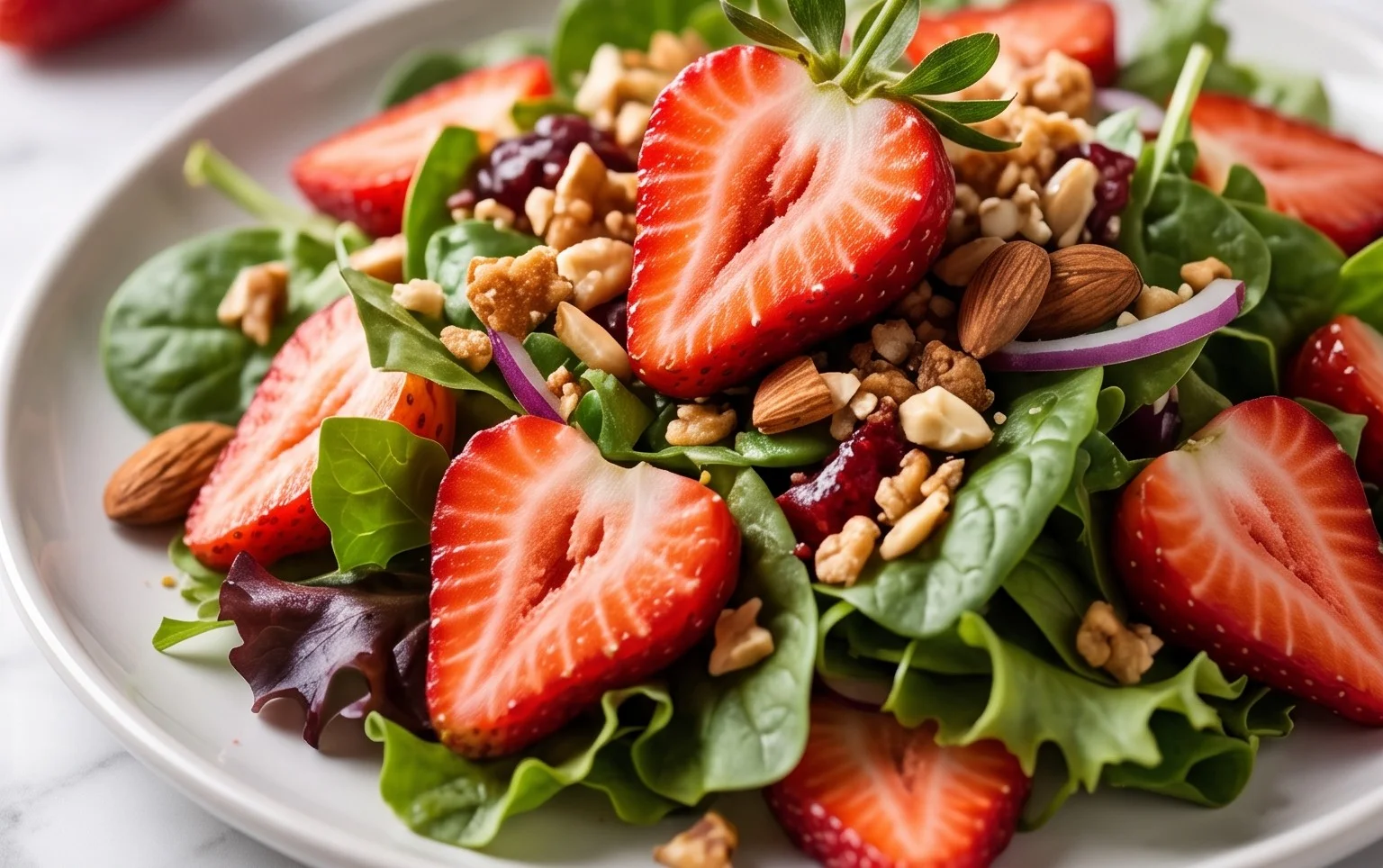 Strawberry Crunch Salad