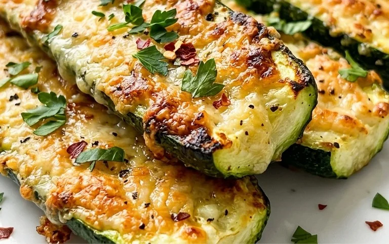 Baked Parmesan Zucchini