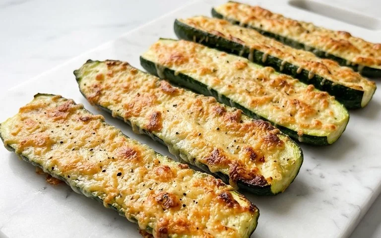 Baked Parmesan Zucchini