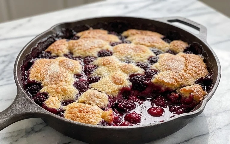 The Pioneer Women's Blackberry Cobbler