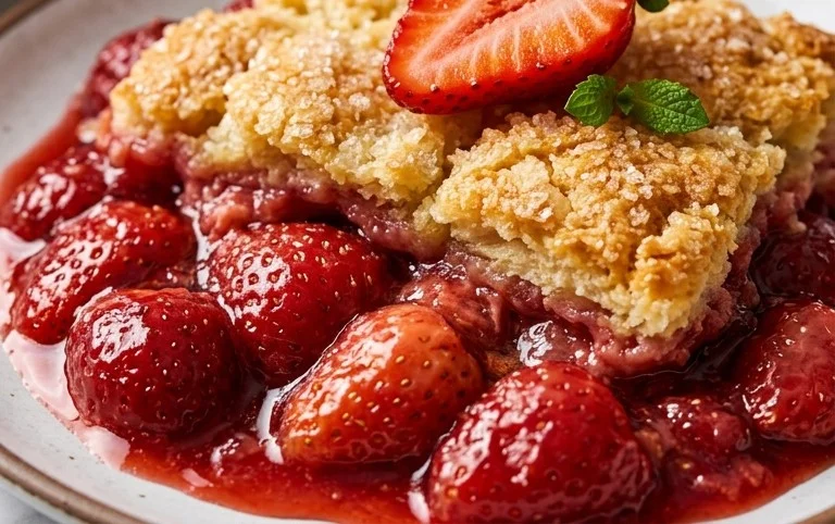Strawberry Cobbler