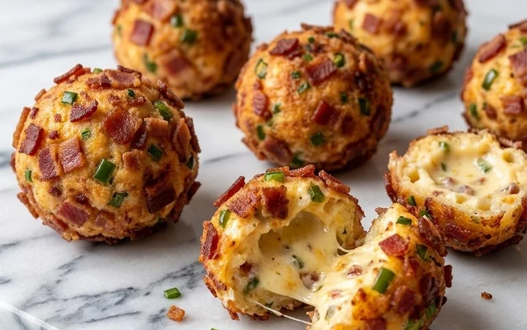Beef Bacon Jalapeño Popper Cheese Balls