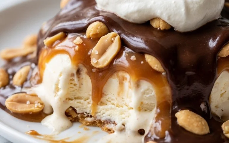 Buster Bar Ice Cream Dessert