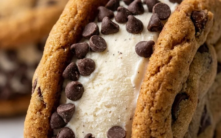 Cookie Ice Cream Sandwiches (Like a Chipwich!)