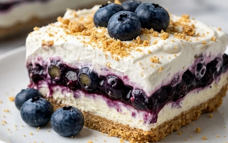 No-Bake Blueberry Yum Yum