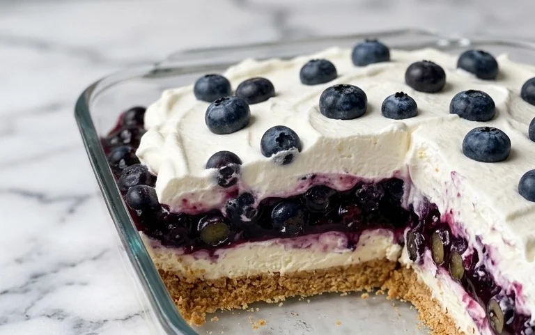 No-Bake Blueberry Yum Yum