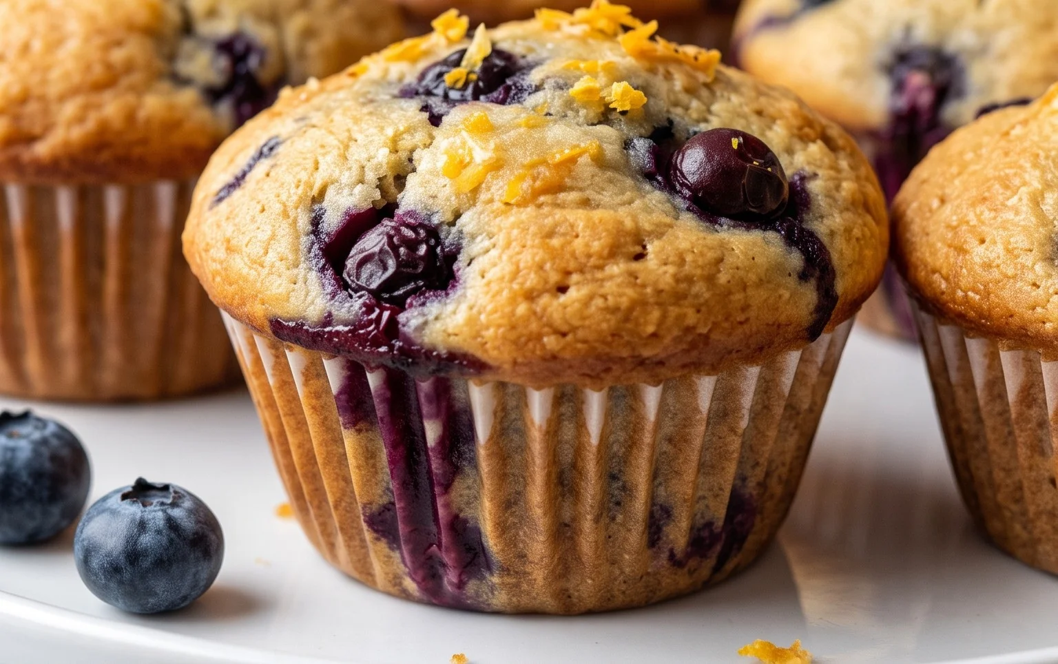 Homemade Blueberry Muffins