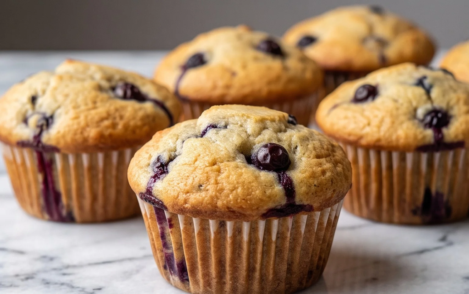 Homemade Blueberry Muffins