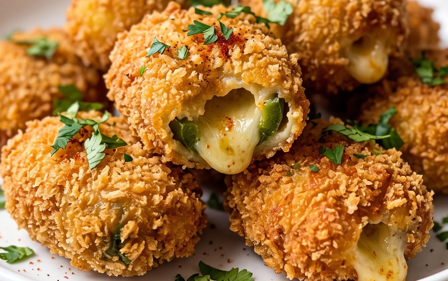 Fried Jalapeno Popper Bites