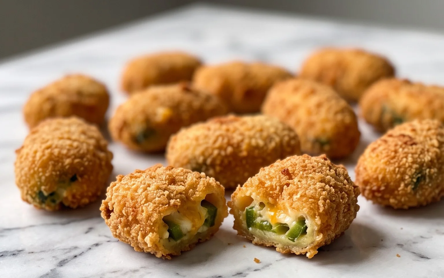 Fried Jalapeno Popper Bites