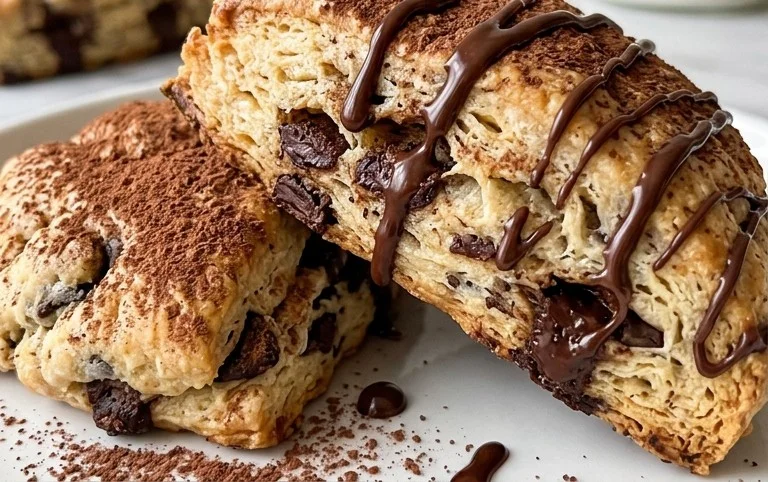 Triple Chocolate Scones