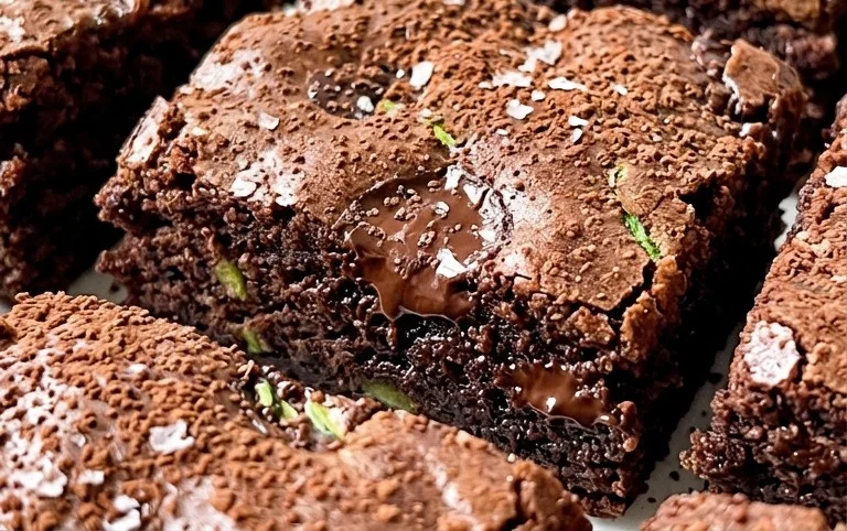 Secretly Healthy Zucchini Brownies