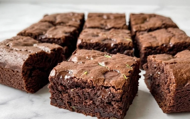 Secretly Healthy Zucchini Brownies
