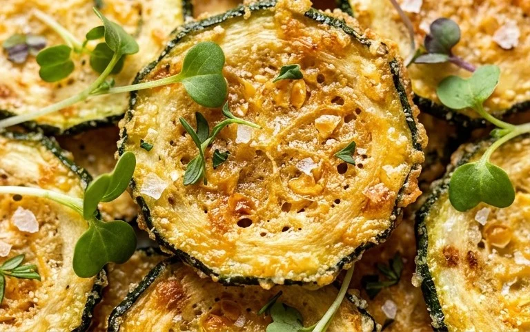 Crispy Baked Zucchini Chips
