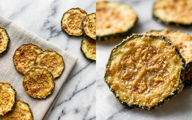 Crispy Baked Zucchini Chips