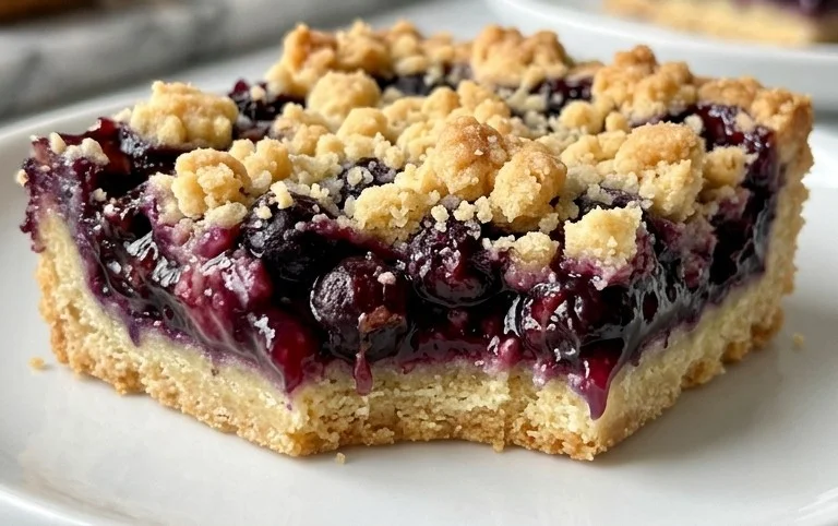 Easy Blueberry Pie Bars