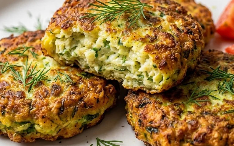 Kolokithokeftedes (Greek Zucchini Fritters)