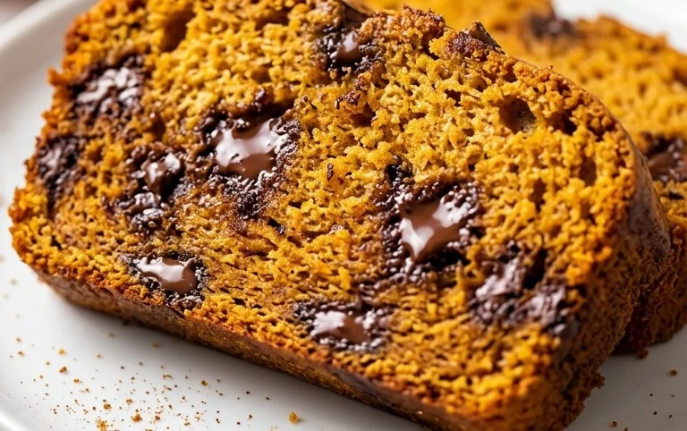 Pumpkin Chocolate Chip Bread