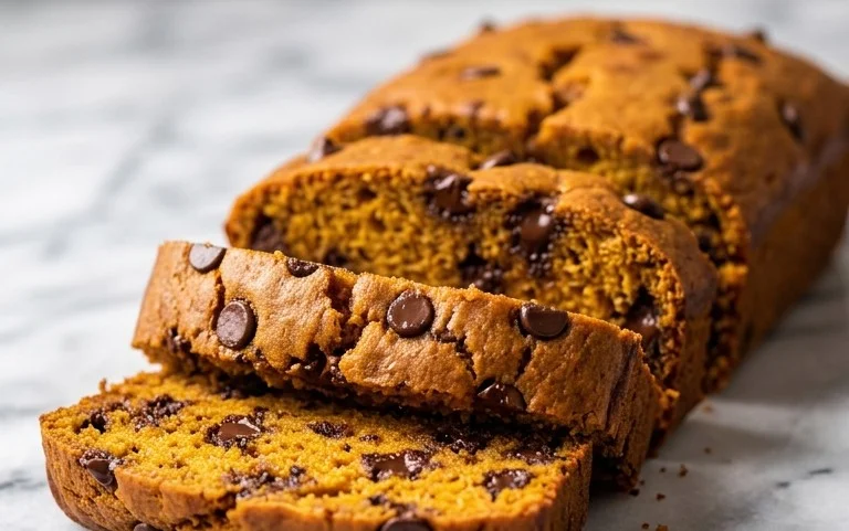 Pumpkin Chocolate Chip Bread