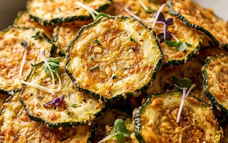 Crispy Baked Zucchini Chips