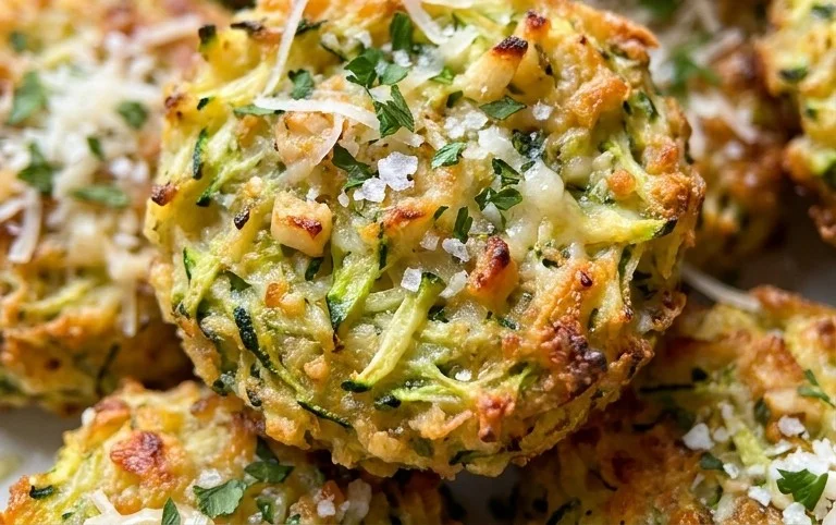 Zucchini Garlic Bites
