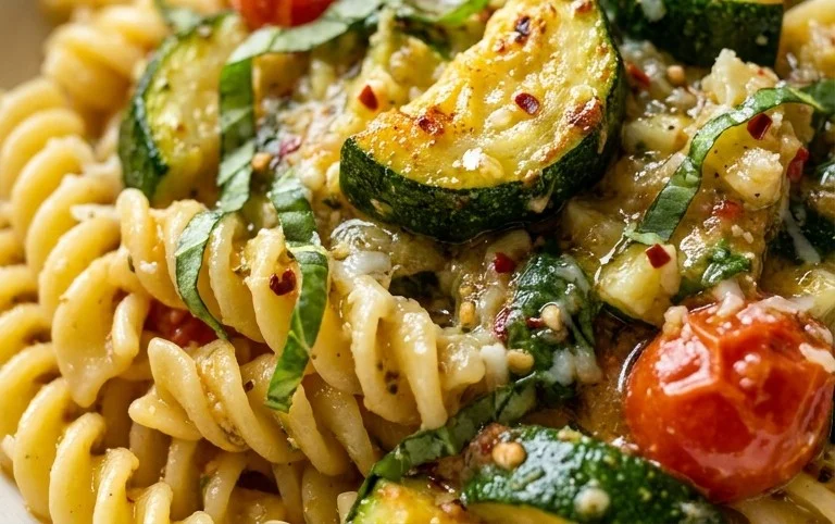 Simple Fresh Zucchini Pasta Sauce